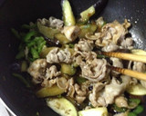 茄子とピーマンと豚肉の味噌炒め作り方6写真