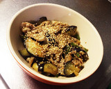 茄子とピーマンと豚肉の味噌炒め作り方7写真