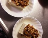 豆腐の天かす納豆のせ麺つゆ仕立て作り方3写真