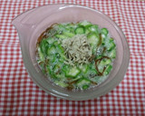もずく酢とオクラのフワとろ和えもの作り方6写真