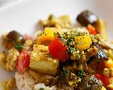 厚揚げとたっぷり野菜のドライカレー作り方7写真