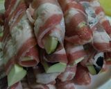 茄子の肉巻き（ポリ袋レシピ）作り方2写真