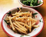冷凍ポテトで簡単揚げないフライドポテト作り方3写真