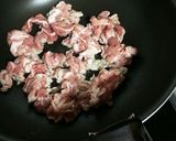 豚コマ肉のさっぱり梅炒め作り方3写真