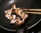 豚コマ肉のさっぱり梅炒め作り方5写真