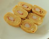 お弁当おかず★カニカマin玉子焼き作り方2写真
