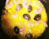 炊飯器で！アサリとエビのサフランライス作り方4写真