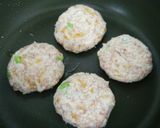 海苔の佃煮とたくあんの豆腐ハンバーグ作り方4写真