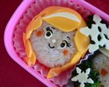 キャラ弁♪アナと雪の女王♪ツムツムver作り方2写真