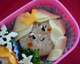キャラ弁♪アナと雪の女王♪ツムツムver作り方3写真