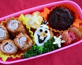キャラ弁♪アナと雪の女王♪ツムツムver作り方4写真