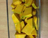 アズキアイスで！茶巾かぼちゃ作り方1写真