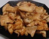 しいたけ☆鳥ムネのレモン醤油炒め作り方9写真