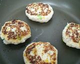 海苔の佃煮とたくあんの豆腐ハンバーグ作り方5写真