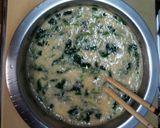 モロヘイヤと長芋のお好み焼き風作り方4写真