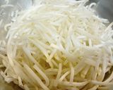 簡単❤もやしのごま油酢醤油かけ作り方1写真