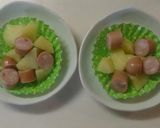 簡単お弁当おかずｼﾞｬｶﾞｳｲﾝﾅｰ作り方3写真