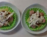 簡単お弁当おかずｼﾞｬｶﾞｳｲﾝﾅｰ作り方5写真