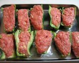 チーズinピーマンの柔らか肉詰め煮だよ?作り方5写真