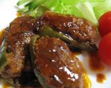 チーズinピーマンの柔らか肉詰め煮だよ?作り方9写真