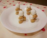 可愛いおやつ＊立体♪♪さくさくぱんだ団子作り方3写真