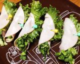 ハムで野菜巻き巻き〜柚子胡椒風味。作り方3写真