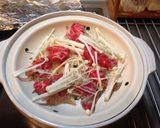 親父がつくる 豚肉の蒸し鍋作り方4写真