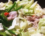 めんつゆで✻簡単✻焼きうどん♬作り方3写真
