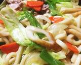 めんつゆで✻簡単✻焼きうどん♬作り方5写真