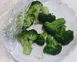 お弁当に！ブロッコリーの鮭フレークあえ作り方1写真