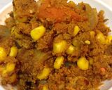 筑前煮とおからの残り物でドライカレー作り方4写真