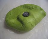 黒豆甘納豆入り抹茶パン作り方7写真