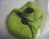 黒豆甘納豆入り抹茶パン作り方8写真