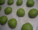 黒豆甘納豆入り抹茶パン作り方10写真