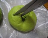 黒豆甘納豆入り抹茶パン作り方12写真