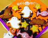 ハロウイン〈ココア＆プレーン〉クッキー作り方12写真