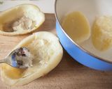 甘みそネーズde根菜ポテトチーズ焼き作り方3写真