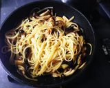 鮭と茄子としめじの和風パスタ作り方6写真