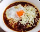 カレーラーメンbyチキンラーメン作り方7写真