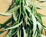 ベランダ育ち空芯菜の炒め作り方1写真