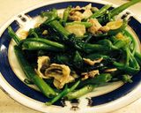 ベランダ育ち空芯菜の炒め作り方4写真