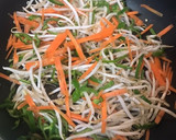 野菜たっぷり♡もやしと卵の中華風あんかけ作り方2写真