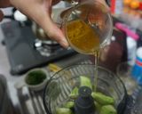生わさびで作る冷製パスタ作り方3写真