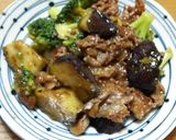 牛肉と野菜の醤油炒め作り方5写真