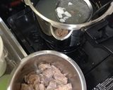 牛スジ肉で、デミグラスハヤシ。作り方6写真