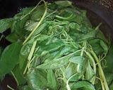 モロヘイヤの酢の物作り方1写真