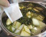 冬瓜の具だくさん味噌汁♪作り方10写真