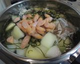 冬瓜の具だくさん味噌汁♪作り方11写真