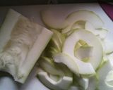 きんぴら風ズッキーニ作り方1写真