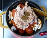 ストウブでツナとトマトのショートパスタ作り方6写真